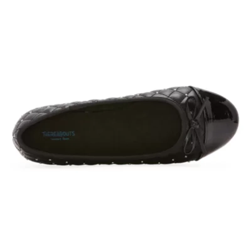Thereabouts Lexa Little & Big Kid Girls Cap Closed Toe Ballet Flats