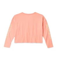 Roxy Big Kid Girls Crew Neck Long Sleeve Loose Fit Graphic T-Shirt