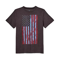 Thereabouts Little & Big Kid Boys Crew Neck Short Sleeve Regular Fit Graphic T-Shirt