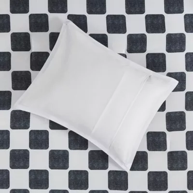 Intelligent Design Lana Checkered Midweight Comforter Set