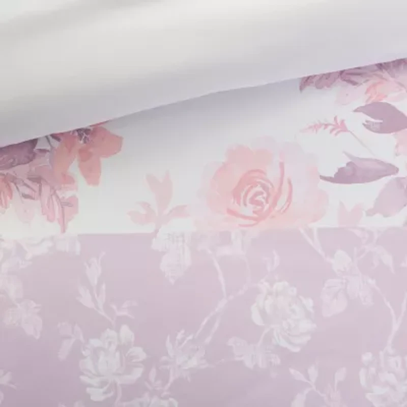 Intelligent Design Elodie Floral Midweight Comforter Set