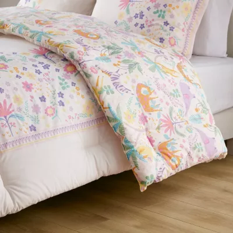 Intelligent Design Thea Cotton Midweight Reversible Comforter Set