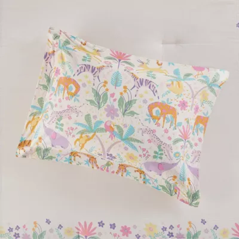 Intelligent Design Thea Cotton Midweight Reversible Comforter Set