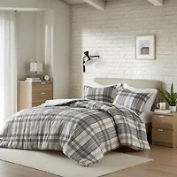 Intelligent Design Liam Plaid Duvet Cover Set