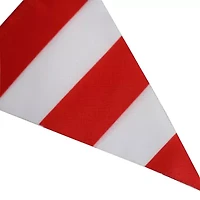 National Tree Co. 6ft Patriotic Flag Gnome Christmas Indoor Outdoor Garland