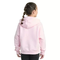 adidas Big Kid Girls Long Sleeve Fleece Active Hoodie