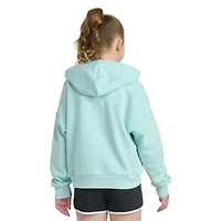 adidas Big Kid Girls Long Sleeve Fleece Hoodie