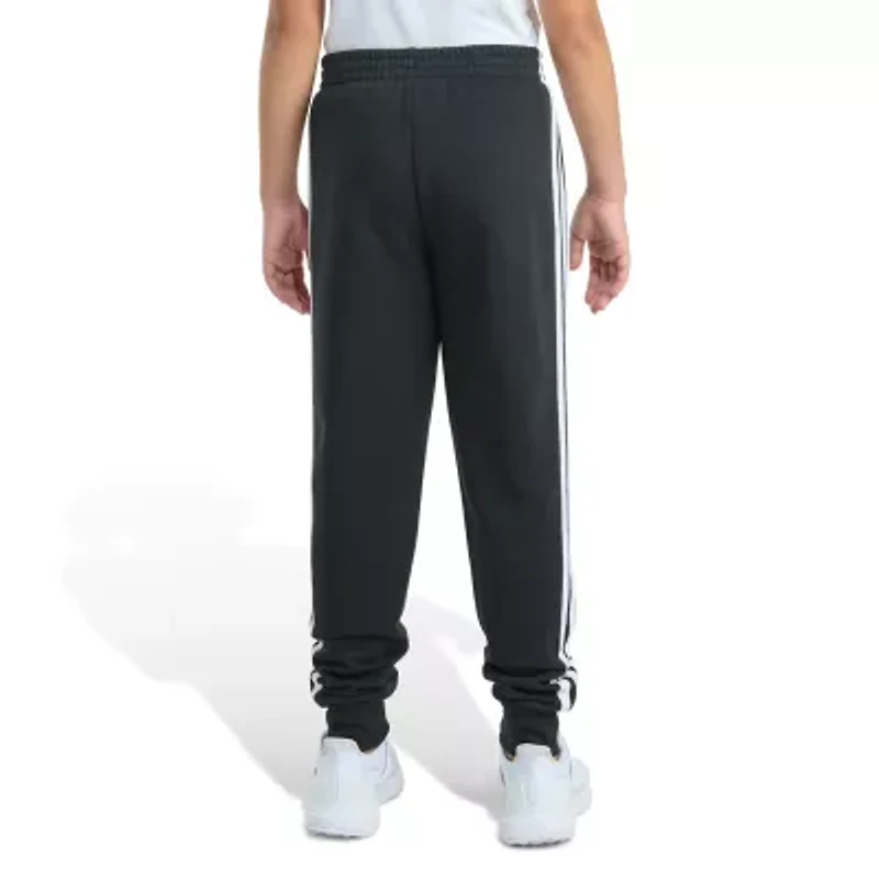 adidas Big Kid Girls Cuffed Mid Rise Regular Fit Fleece Jogger Pant