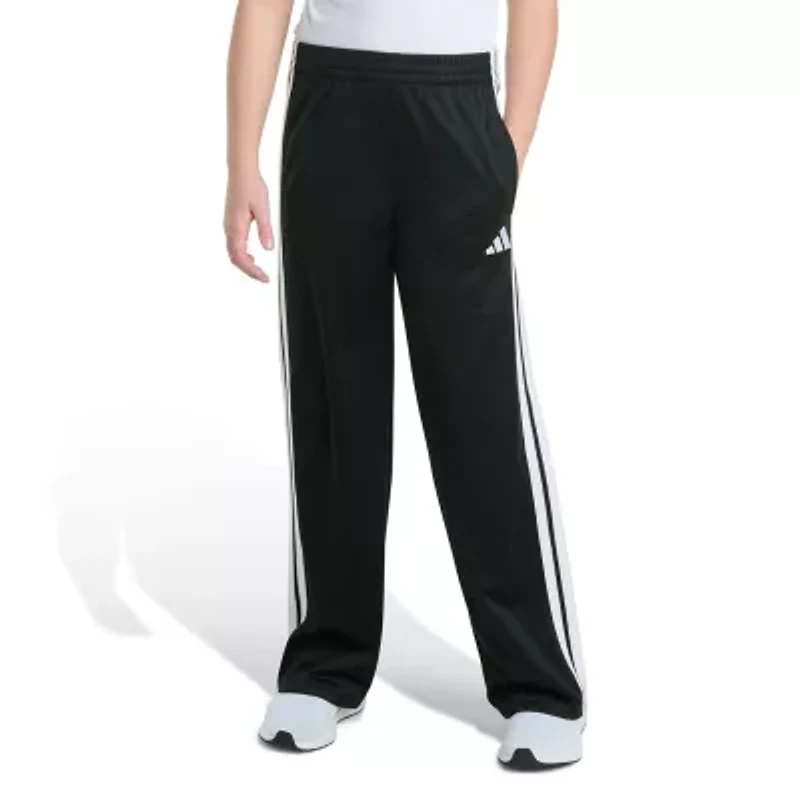 adidas Big Kid Girls Wide Leg Mid Rise Regular Fit Lounge Pant