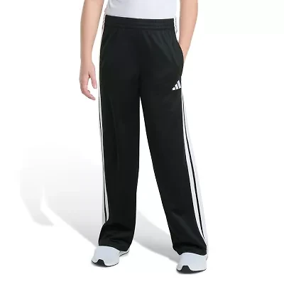 adidas Big Kid Girls Wide Leg Mid Rise Regular Fit Lounge Pant
