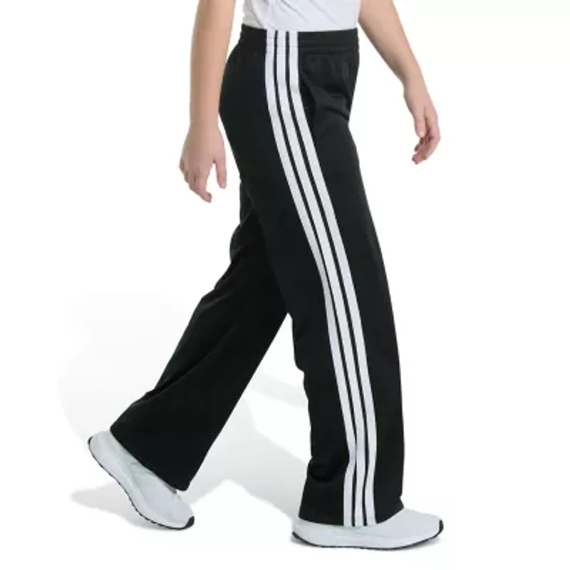 adidas Big Kid Girls Wide Leg Mid Rise Regular Fit Lounge Pant
