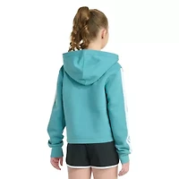 adidas Big Kid Girls Fleece Lightweight Jacket