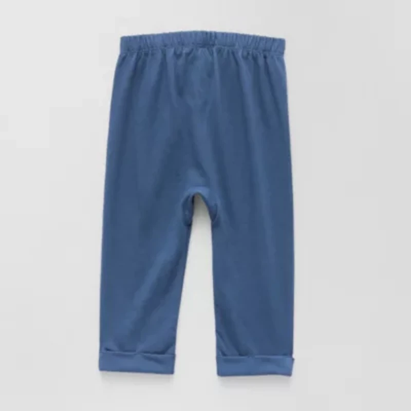 Okie Dokie Baby Boys Tapered Regular Fit Pull-On Pant