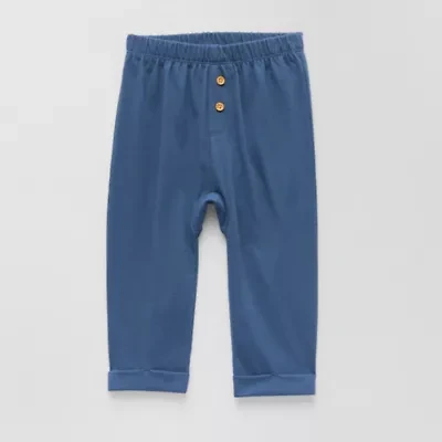 Okie Dokie Baby Boys Tapered Regular Fit Pull-On Pant
