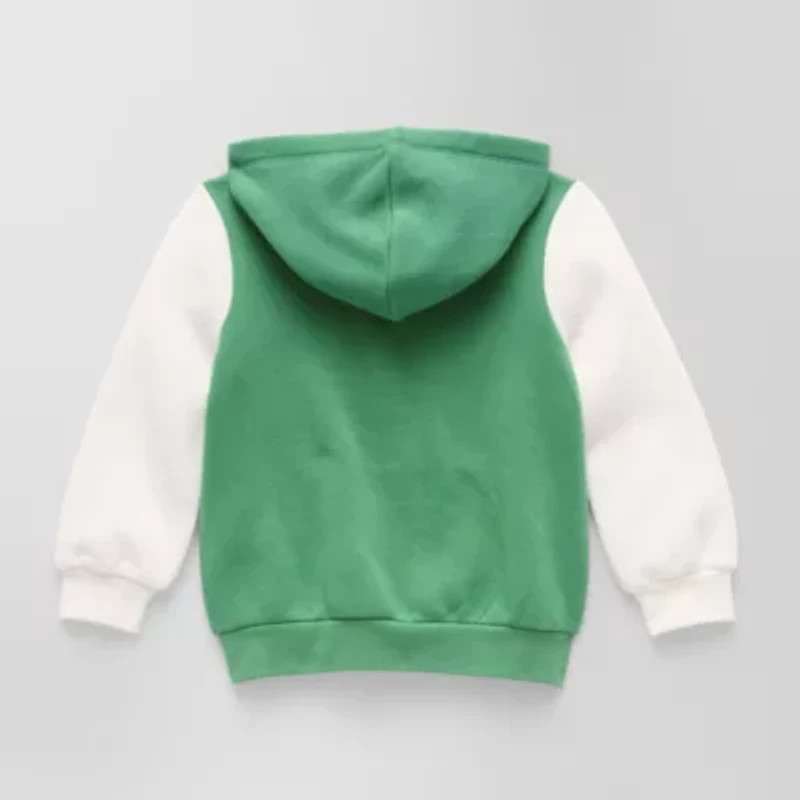 Okie Dokie Toddler & Little Boys Long Sleeve Fleece Hoodie