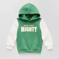 Okie Dokie Toddler & Little Boys Long Sleeve Fleece Hoodie