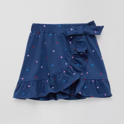 Thereabouts Little Girls Wrap Skirt