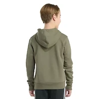 adidas Big Kid Boys Long Sleeve Fleece Hoodie