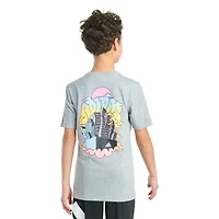 adidas Big Kid Boys Crew Neck Short Sleeve Regular Fit Graphic T-Shirt