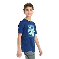 adidas Big Kid Boys Crew Neck Short Sleeve Regular Fit Graphic T-Shirt