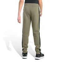 adidas Big Kid Boys Drawstring Waist Mid Rise Regular Fit Jogger Pant