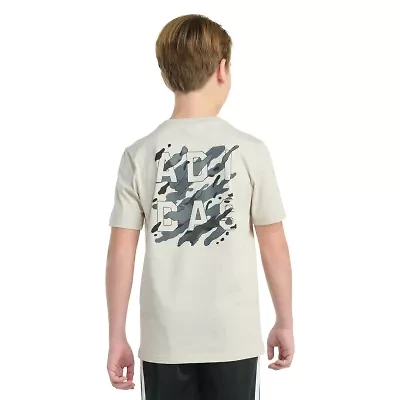 adidas Big Kid Boys Crew Neck Short Sleeve Regular Fit Graphic T-Shirt