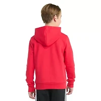 adidas Big Kid Boys Long Sleeve Fleece Active Hoodie
