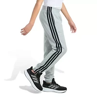 adidas Big Kid Boys Drawstring Waist Tapered Mid Rise Regular Fit Jogger Pant