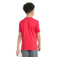 adidas Big Kid Boys Crew Neck Short Sleeve Regular Fit Graphic T-Shirt