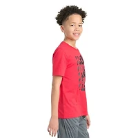 adidas Big Kid Boys Crew Neck Short Sleeve Regular Fit Graphic T-Shirt