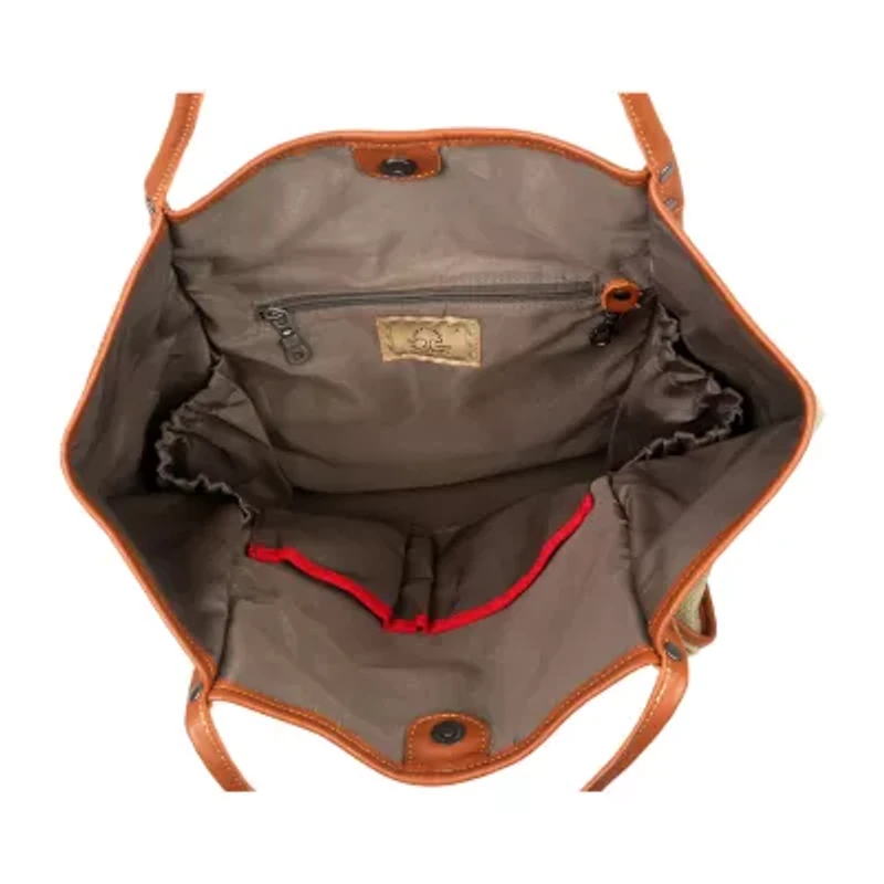 TSD Brand Pine Hill Tote Bag