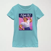 Disney Encanto Little & Big Kid Girls Crew Neck Short Sleeve Slim Fit Graphic T-Shirt