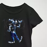 Moon Knight Little & Big Kid Girls Crew Neck Short Sleeve Slim Fit Marvel Graphic T-Shirt