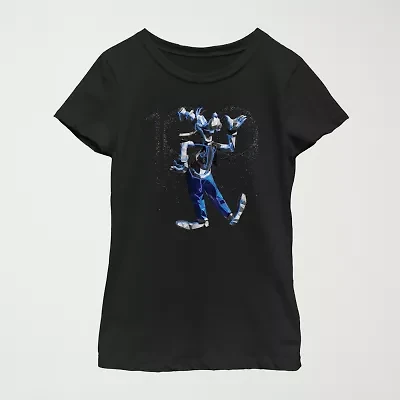 Moon Knight Little & Big Kid Girls Crew Neck Short Sleeve Slim Fit Marvel Graphic T-Shirt