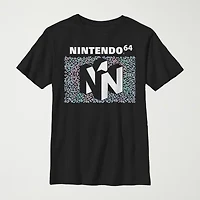 Little & Big Kid Boys Crew Neck Short Sleeve Regular Fit Nintendo Graphic T-Shirt