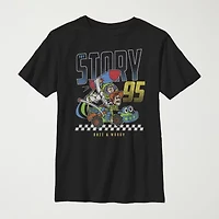 Little & Big Kid Boys Crew Neck Short Sleeve Slim Fit Toy Story Graphic T-Shirt