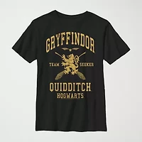 Little & Big Kid Boys Crew Neck Short Sleeve Slim Fit Harry Potter Graphic T-Shirt