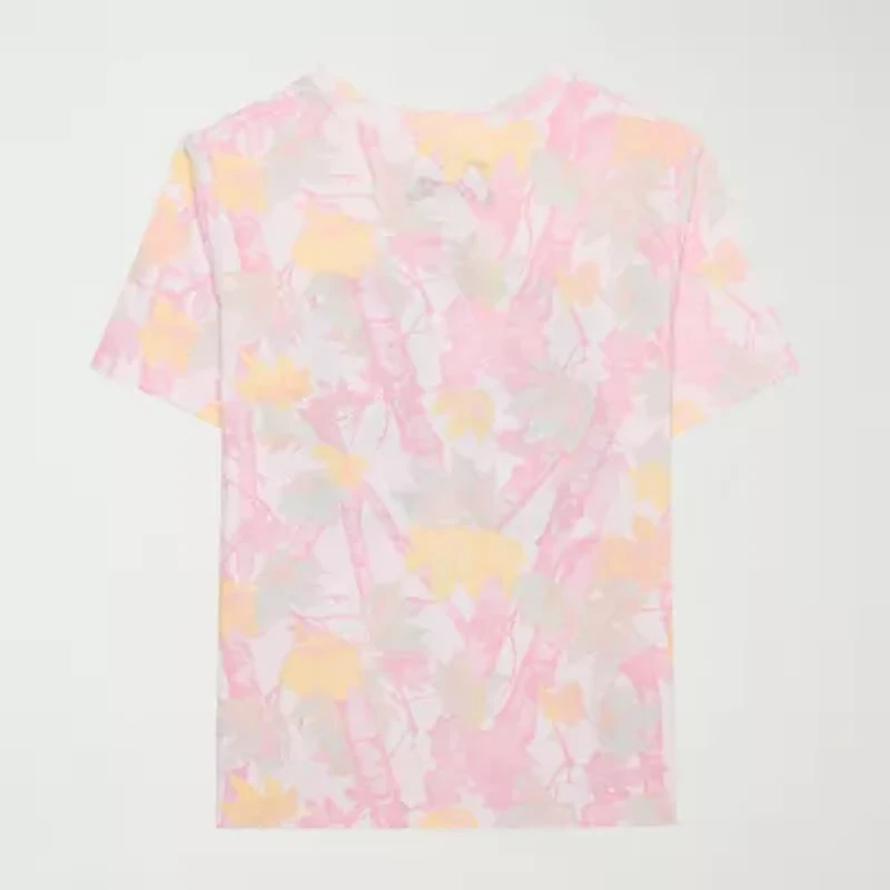 Little & Big Kid Girls Crew Neck Short Sleeve Regular Fit Barbie Graphic T-Shirt