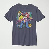 Little & Big Kid Boys Crew Neck Short Sleeve Regular Fit Transformers Graphic T-Shirt