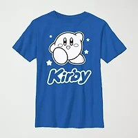 Kirby Little & Big Kid Boys Crew Neck Short Sleeve Regular Fit Graphic T-Shirt