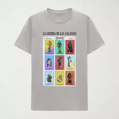 Little & Big Kid Boys Crew Neck Short Sleeve Regular Fit Star Wars Graphic T-Shirt