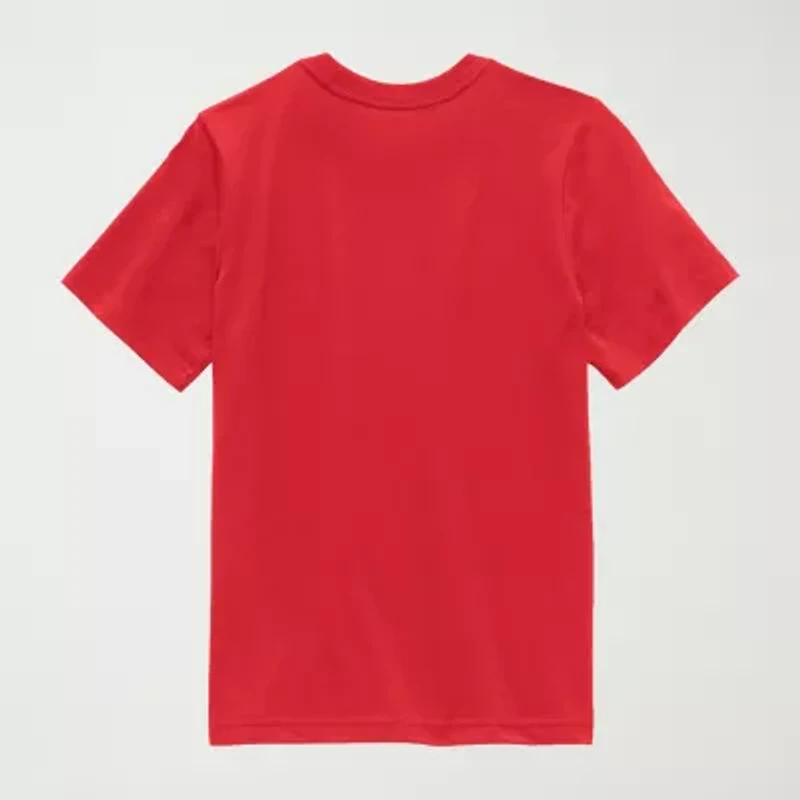 Knuckles Little & Big Kid Boys Crew Neck Short Sleeve Regular Fit Sonic the Hedgehog Graphic T-Shirt