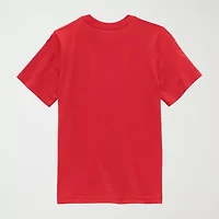 Knuckles Little & Big Kid Boys Crew Neck Short Sleeve Regular Fit Sonic the Hedgehog Graphic T-Shirt