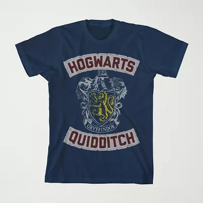 Little & Big Kid Boys Crew Neck Short Sleeve Loose Fit Harry Potter Graphic T-Shirt