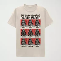 Little & Big Kid Boys Crew Neck Short Sleeve Regular Fit Star Wars Graphic T-Shirt