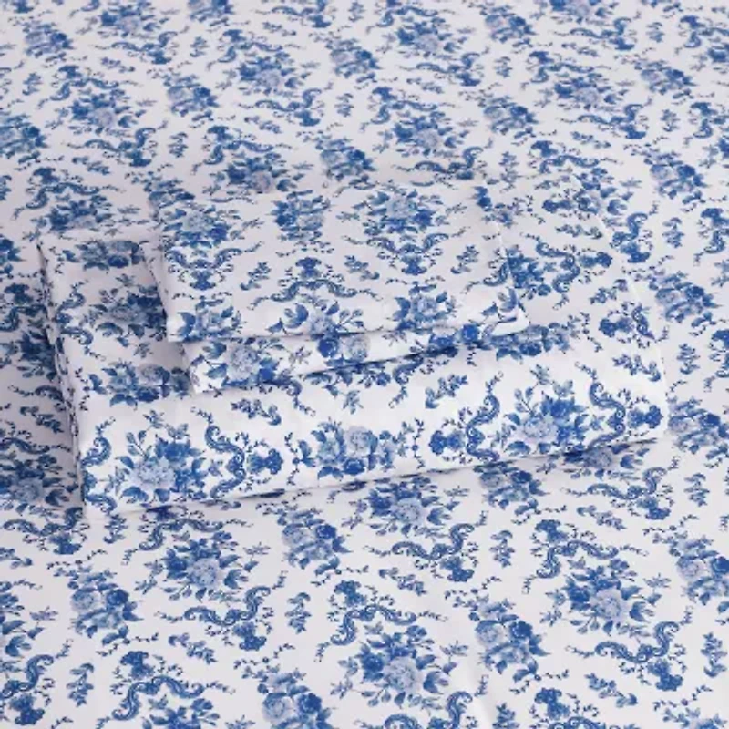 Beatrice Home Fashions Elle Décor Printed Sheet Set