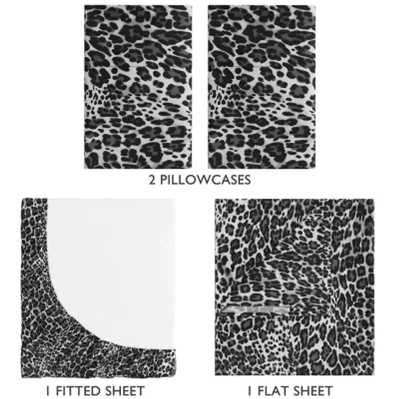 Beatrice Home Fashions Whimsical Print Sheet Set