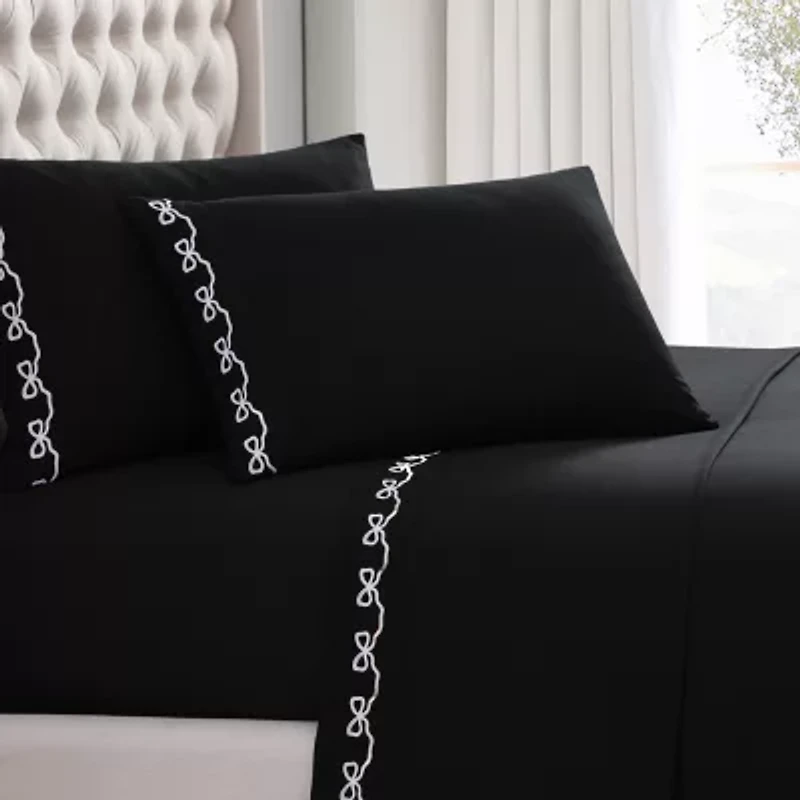 Beatrice Home Fashions Elle Décor Embroidered Sheet Set