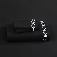Beatrice Home Fashions Elle Décor Embroidered Sheet Set