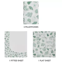 Beatrice Home Fashions Caribbean Joe Coastal 4pc Sheet Set